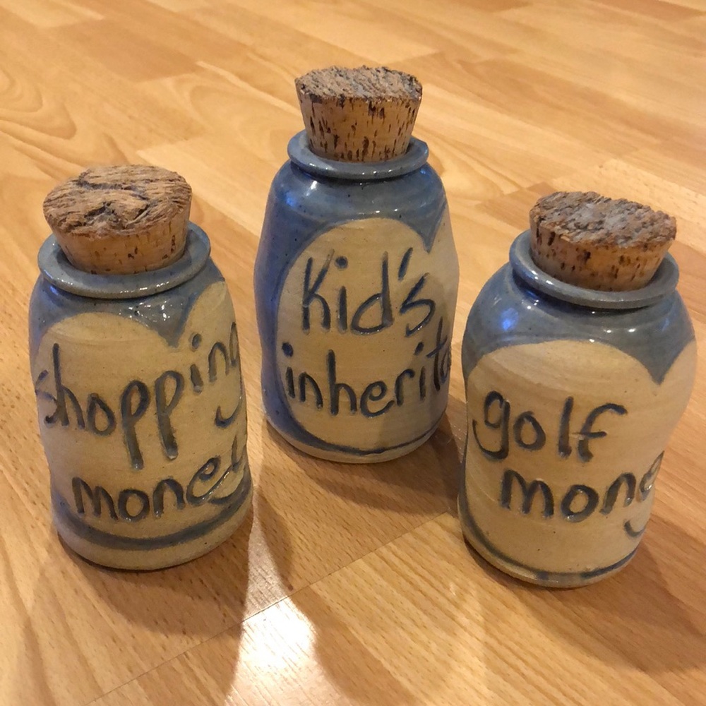 Ceramic money jars